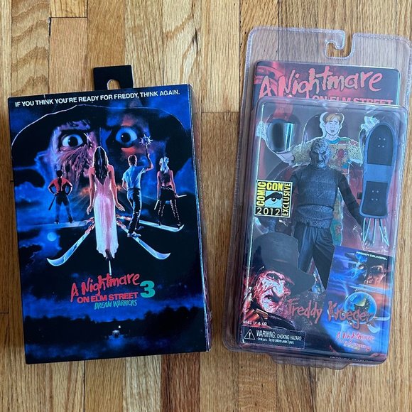Two Freddy Krueger Figures MINT - Picture 1 of 5
